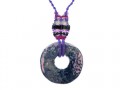 collana fatta a mano geometrie