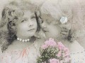 scatola decorata amiche particolare 1