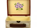 scatola decorata fleurs interno