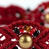 bracciale a macrame passione dettaglio