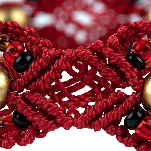 bracciale a macrame passione particolare 1
