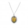 collana in resina klimt