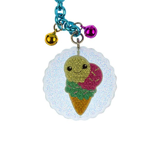 Moda Carino Colorato Cristallo Tartaruga Portachiavi Borsa Da