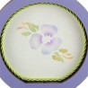 scatola decorata viola del pensiero stencil