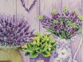 scatola decorata fiori di provenza dettaglio10
