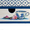 scatola decorata te delle cinque cassetto