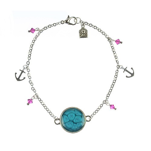 bracciale in resina ancore