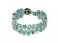bracciale a macrame menta